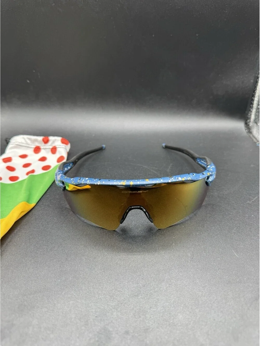 Oakley Radar EV Path Splatter Poseidon/24K Iridium OO9208-7838